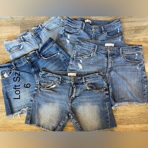 Loft shorts high waist Sz 6